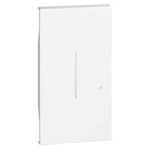 Capac / Tasta KW33M2 Living Now pentru K4411CM2 2 module iluminabil Alb - KW33M2 - 8005543620120