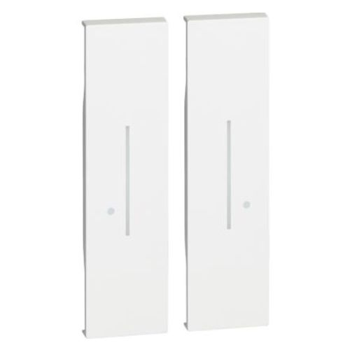 Capac / Tasta KW36M2 Living Now pentru K4003DCW 1 + 1 module iluminabil Alb - KW36M2 - 8005543656471
