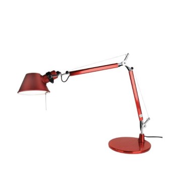 Lampa birou Tolomeo 1xE14 Rosu - A011810