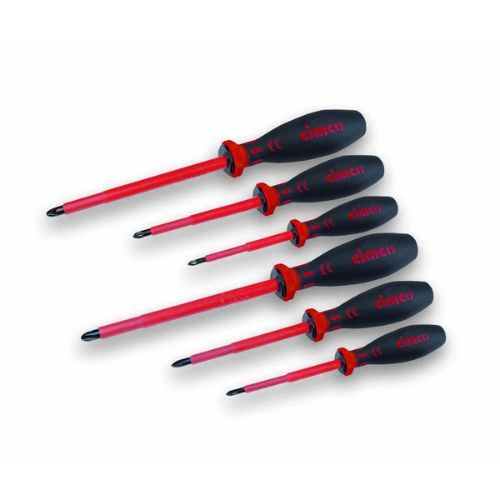 117745 Set 6 surubelnite 1000V cap cruce PH si PZ - 117745 - 4021103177457