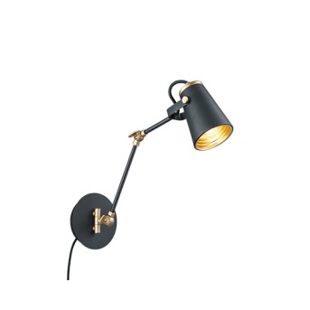 Aplica 208870132 Edward 1 bec Max.40W cu dulie E14 negru mat - 208870132 - 4017807388473 Aplica 208870132 Edward 1 bec Max.40W cu dulie E14 negru mat - 208870132 - 4017807388473