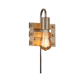 Aplica 205570167 Khan 1 bec Max.28W cu dulie E27 lemn natural - 205570167 - 4017807442540 Aplica 205570167 Khan 1 bec Max.28W cu dulie E27 lemn natural - 205570167 - 4017807442540