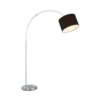 461100102 Lampadar Hotel 1xMax.60W E27 150-215cm Negru - 461100102 - 4017807247237