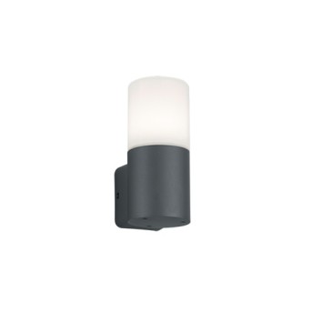 224060142 Aplica Hoosic 1xMax.28W E27 Antracit IP44 - 224060142 - 4017807434330