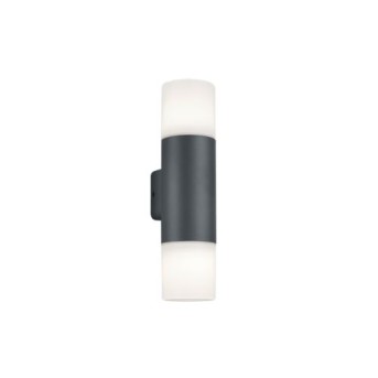224060242 Aplica Hoosic 2xMax.28W E27 Antracit IP44 - 224060242 - 4017807434347