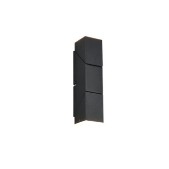 248510232 Aplica Raglan 2x3.8W LED 2x400lm 3000K Negru mat - 248510232 - 4017807614725