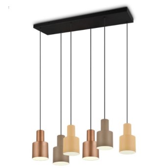 319400617 Corp suspendat Agudo 6xMax.40W E27 Multicolor - 319400617 - 4017807574623 319400617 Corp suspendat Agudo 6xMax.40W E27 Multicolor - 319400617 - 4017807574623