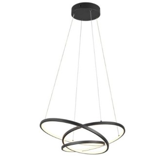 349110132 Corp suspendat Darvin 34W LED 4500lm 2300-3000-4000K Negru mat - 349110132 - 4017807616026