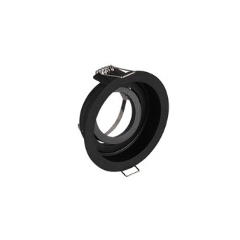 651500132 Spot Kenai 1xMax.15W GU10 Rotund Negru mat - 651500132 - 4017807455939