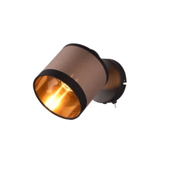 Aplica R81551741 Davos 1 bec Max.10W cu dulie E14 negru mat - R81551741 - 4017807574302