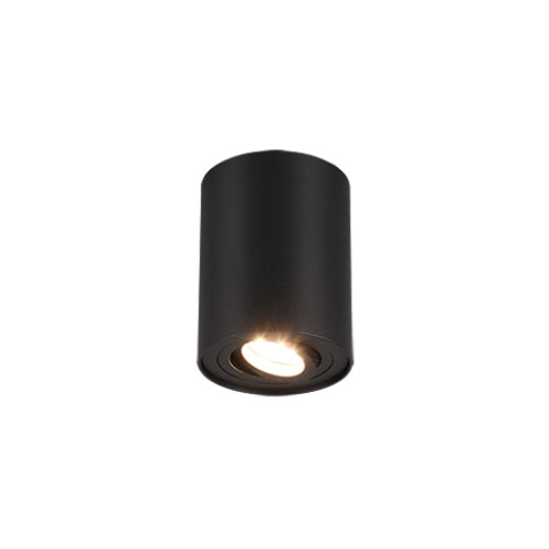 Plafoniera 612900132 Cookie 1 bec Max.35W cu dulie GU10 negru mat - 612900132 - 4017807426465