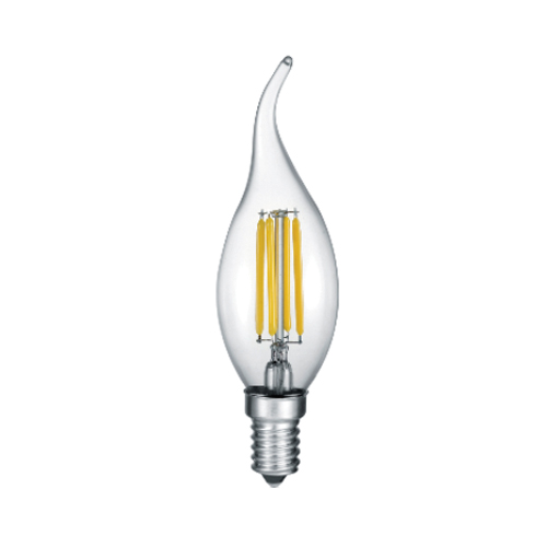 Bec LED forma lumanare clar Filament BA35 CL 4-35W 2700K (400lm) E14 - 990-400 - 4017807287493