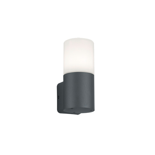 224060142 Aplica Hoosic 1xMax.28W E27 Antracit IP44 - 224060142 - 4017807434330