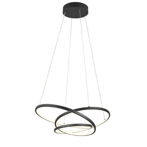 349110132 Corp suspendat Darvin 34W LED 4500lm 2300-3000-4000K Negru mat - 349110132 - 4017807616026