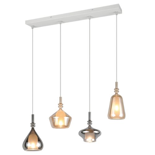 349400417 Corp suspendat Aldea 4xMax.10W E14 Alb mat - 349400417 - 4017807656428