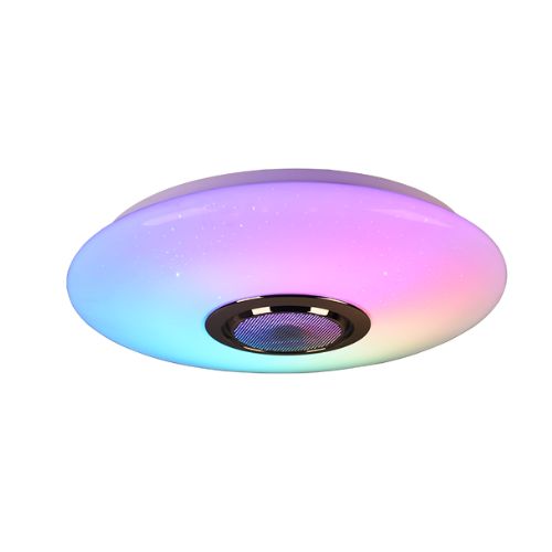 R69031101 Plafoniera Musica 15.5W LED 1700lm 3000-6000K RGB Alb - R69031101 - 4017807506075