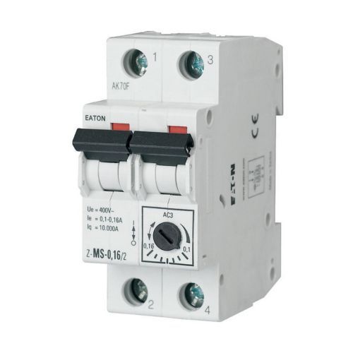 248396 Z-MS-4,0/2 Intrerupator protectie motor 2P Ir=2.50-4.00A - 248396 - 4015082483968