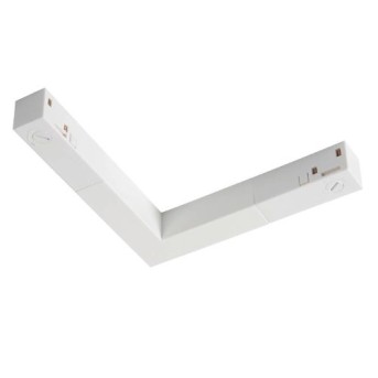 1006572 Conector electric  L pentru sina 48V DALI Alb - 1006572 - 4024163271745