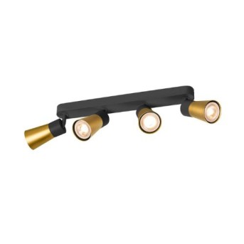 1008349 Spot Puri 2.0 4xMax.6W GU10 Negru/Auriu - 1008349 - 4024163293778 1008349 Spot Puri 2.0 4xMax.6W GU10 Negru/Auriu - 1008349 - 4024163293778