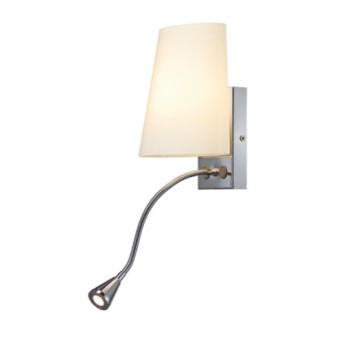 149452 Aplica Coupa Flex 3.4W LED 175lm 3000K + 1xMax. 40W G9 Crom - 149452 - 4024163091657 149452 Aplica Coupa Flex 3.4W LED 175lm 3000K + 1xMax. 40W G9 Crom - 149452 - 4024163091657
