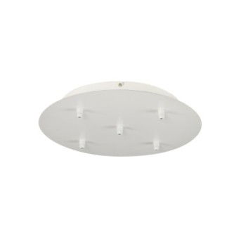 132621 Fitu placa tavan pentru 5 cabluri suspendare Alb - 132621 - 4024163156882 132621 Fitu placa tavan pentru 5 cabluri suspendare Alb - 132621 - 4024163156882