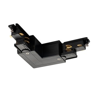 1002647 S-Track Dali Conector L cu impamantare pentru sina Negru - 1002647 - 4024163228633