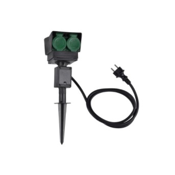 PRZ 1000868 Priza exterior 4 x Priza schuko cu cablu 1.5m - 1000868 - 4024163191609 PRZ 1000868 Priza exterior 4 x Priza schuko cu cablu 1.5m - 1000868 - 4024163191609
