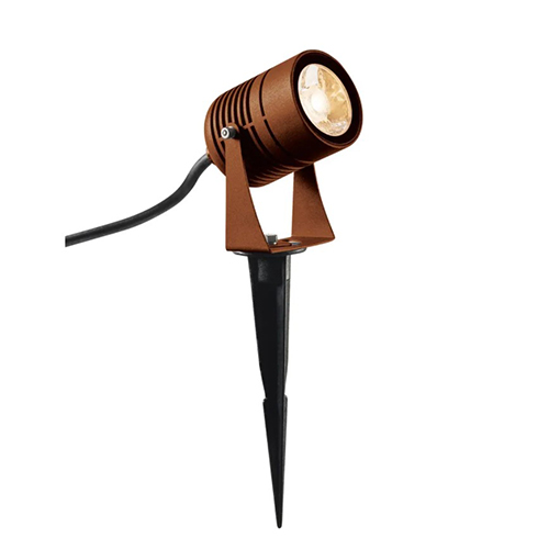 1002203 Lampa de gradina Spike 6W LED 400lm 3000K Ruginiu IP55 - 1002203 - 4024163223843