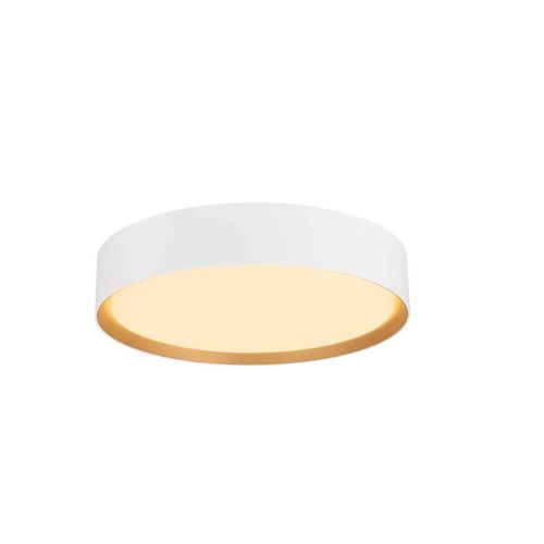 1008579 Plafoniera Decona 18W LED 1530lm 2700-3000K Alb-Auriu IP44 - 1008579 - 4024163298209