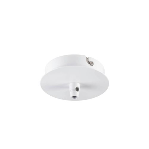 132601 Fitu placa tavan pentru 1 cablu suspendare Alb - 132601 - 4024163156783
