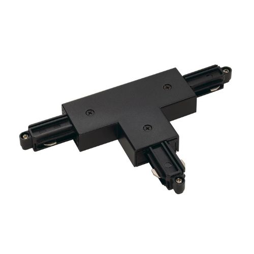 143080 Conector T dreapta pentru sina 1 circuit Negru - 143080 - 4024163142649