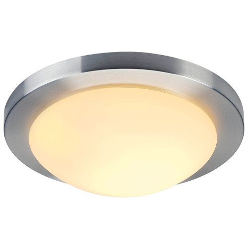 155236 Plafoniera Melan 1xMax.60W E27 Aluminiu periat - 155236 - 4024163117319