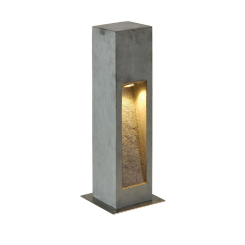 231370 Lampa de gradina Arrock 9W LED 330lm 3000K 50cm Gri bazalt IP55 - 231370 - 4024163156363