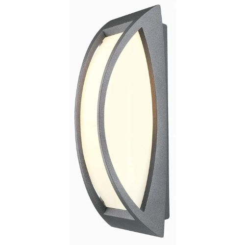 230445 Aplica Meridian Box 2 1xMax.25W E27 Antracit IP54 - 230445 - 4024163105170