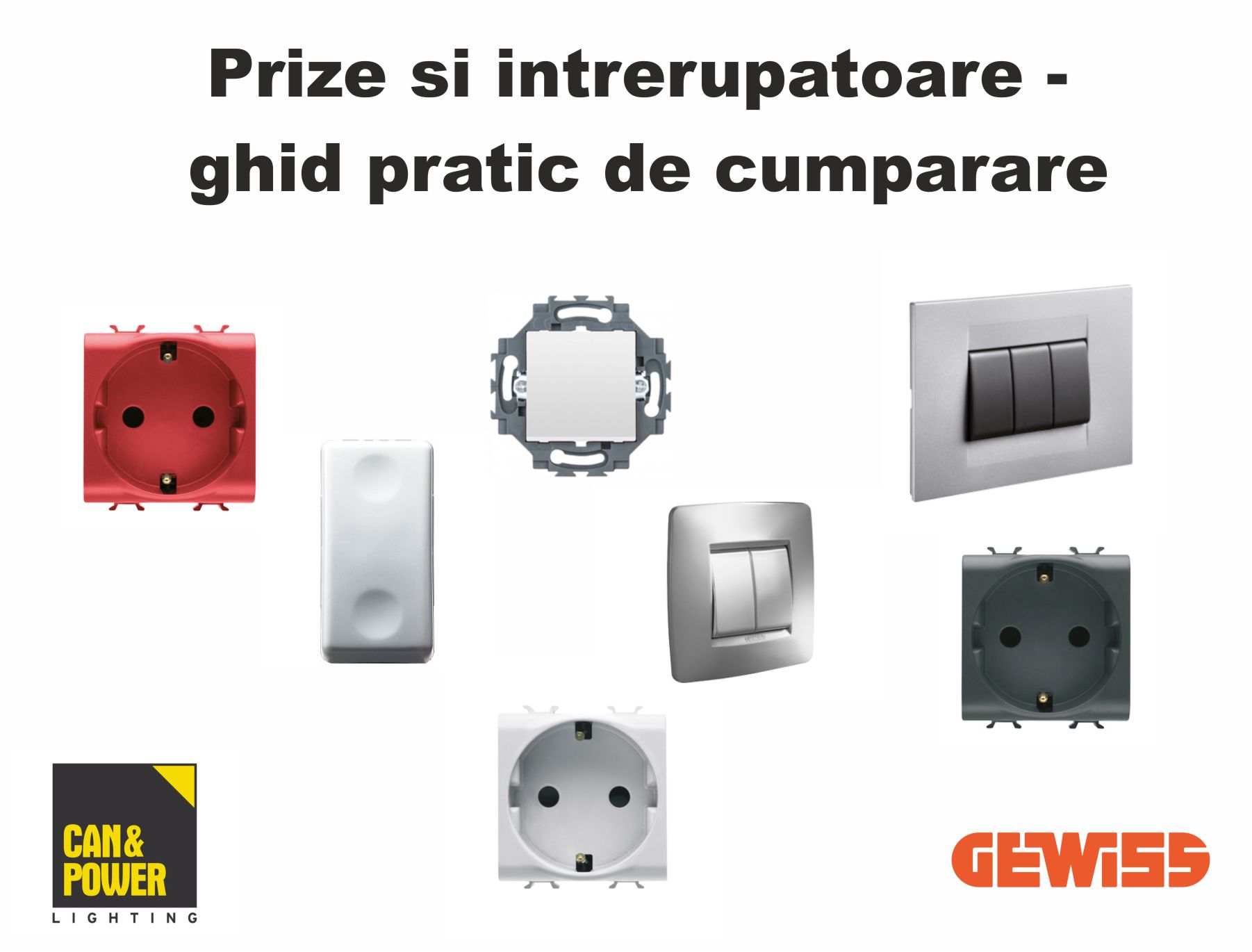 Prize si Intrerupatoare - ghid pratic de cumparare Gewiss